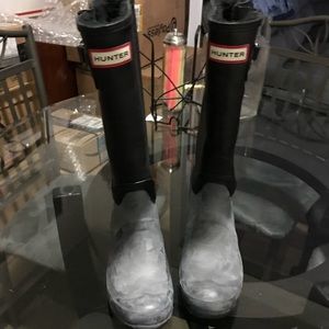 NEW Hunter rain boots size 6 never worn